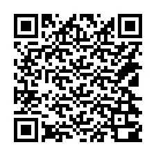 QR Code pour le numéro de téléphone +14124300071