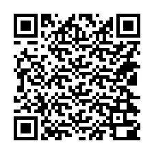 QR Code pour le numéro de téléphone +14124300076