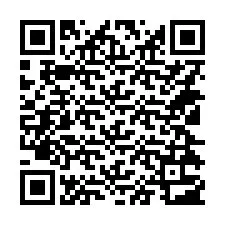 Kode QR untuk nomor Telepon +14124303876