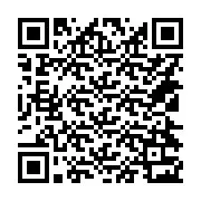 QR-kood telefoninumbri jaoks +14124323243