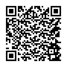 QR-koodi puhelinnumerolle +14124943716