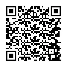 Código QR para número de telefone +14124943726