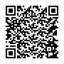 Codice QR per il numero di telefono +14124943743