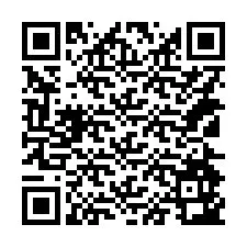 QR-код для номера телефона +14124943745