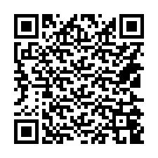 QR код за телефонен номер +14125049017