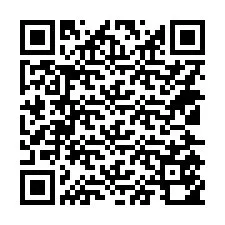 Código QR para número de telefone +14125550182