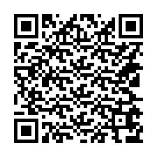 QR-koodi puhelinnumerolle +14125676036