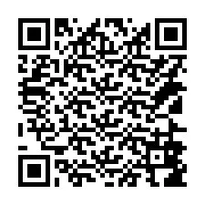 QR код за телефонен номер +14126886801