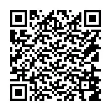 QR-код для номера телефона +14126886901