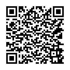 Código QR para número de telefone +14126941898