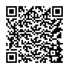 QR-koodi puhelinnumerolle +14128881000