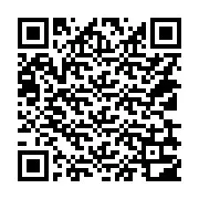 QR-koodi puhelinnumerolle +14139302028