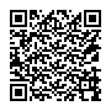 QR kód a telefonszámhoz +14139998900