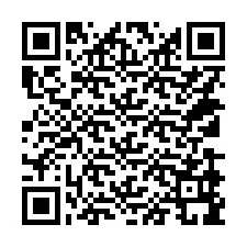 QR-code voor telefoonnummer +14139999158