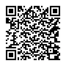 QR-code voor telefoonnummer +14142000002