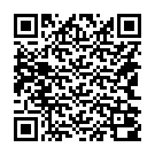 QR kód a telefonszámhoz +14142000022