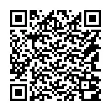 Código QR para número de teléfono +14142000041