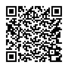 Código QR para número de teléfono +14142000046