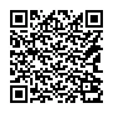 QR-kood telefoninumbri jaoks +14142031201