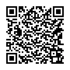 Kode QR untuk nomor Telepon +14142062452