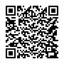 QR-code voor telefoonnummer +14142093267