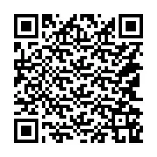 Código QR para número de telefone +14142169178