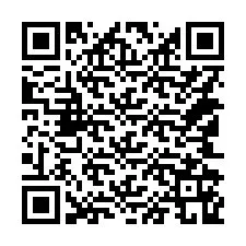 QR код за телефонен номер +14142169189