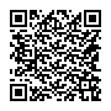 Código QR para número de telefone +14142169196