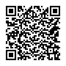 QR-koodi puhelinnumerolle +14142169197