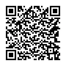 QR код за телефонен номер +14142169206