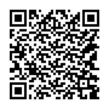 QR код за телефонен номер +14142389170