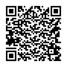 QR-Code für Telefonnummer +14142405542