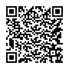 Código QR para número de telefone +14143166526