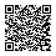 Código QR para número de teléfono +14143238932