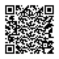 QR kód a telefonszámhoz +14143514400