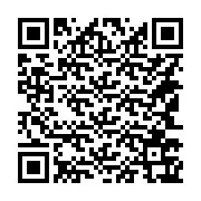 QR-code voor telefoonnummer +14143767762