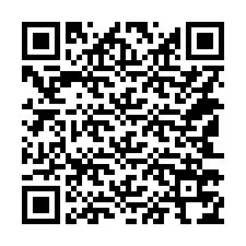 QR-koodi puhelinnumerolle +14143774694