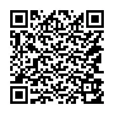 Código QR para número de telefone +14143952368