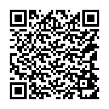 QR код за телефонен номер +14144411140