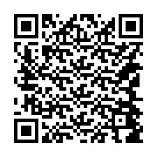 QR-koodi puhelinnumerolle +14144486323