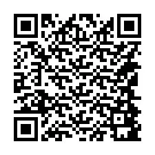 QR kód a telefonszámhoz +14144881176