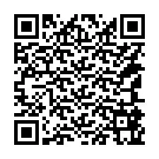 Codice QR per il numero di telefono +14145865400