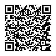 QR-koodi puhelinnumerolle +14146302675