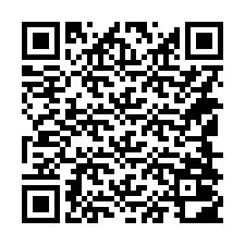 QR-код для номера телефона +14148002382