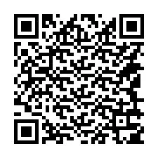 QR-koodi puhelinnumerolle +14149305822