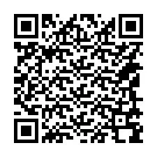 QR код за телефонен номер +14149798053