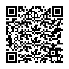 QR-koodi puhelinnumerolle +14153665904