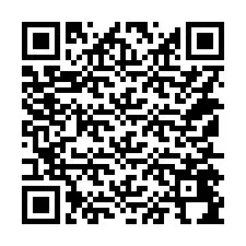 QR-koodi puhelinnumerolle +14155494994