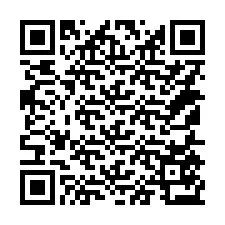 Código QR para número de teléfono +14155573301