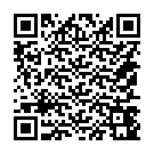 Código QR para número de teléfono +14157441433